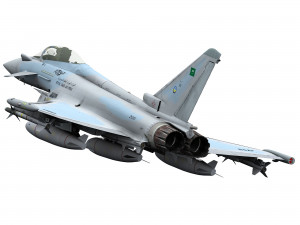 eurofighter typhoon Modelo 3D