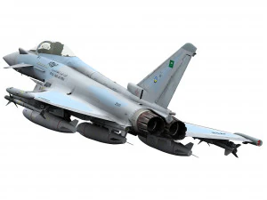 eurofighter typhoon 3D Model
