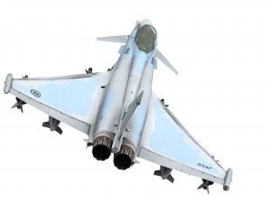 eurofighter typhoon 3D Model