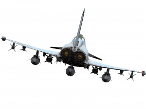 eurofighter typhoon Modelo 3D