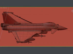 eurofighter typhoon 3D Model