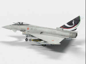 eurofighter typhoon 3D-Modell