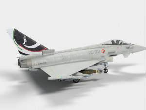 eurofighter typhoon 3D-Modell