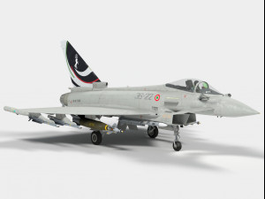 eurofighter typhoon 3D-Modell