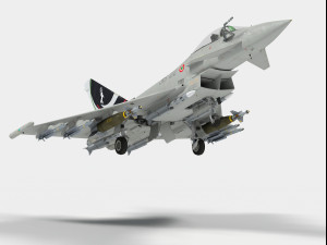 eurofighter typhoon 3D-Modell