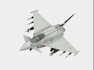eurofighter typhoon 3D-Modell