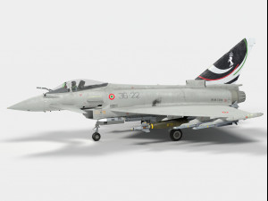 eurofighter typhoon 3D-Modell