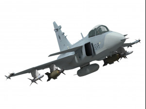 saab jas 39 gripen 3D 모델