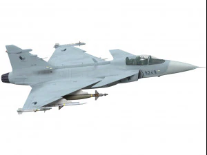 saab jas 39 gripen 3D Model