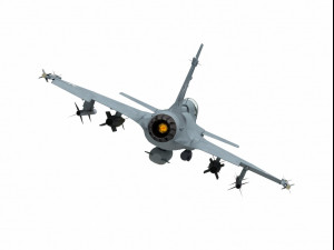 saab jas 39 gripen two seater version 3D Model