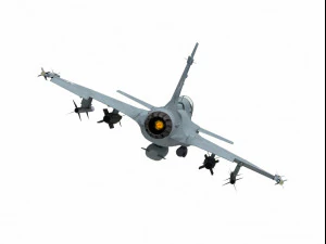 saab jas 39 gripen two seater version 3D Model