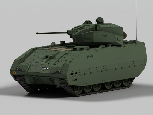 hunter afv 3Dモデル .c4d .max .obj .3ds .fbx .stl .blend 