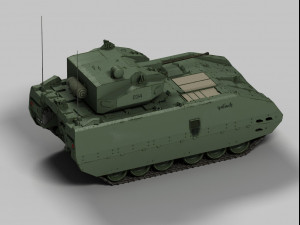 hunter afv 3Dモデル