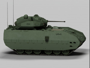 hunter afv 3Dモデル