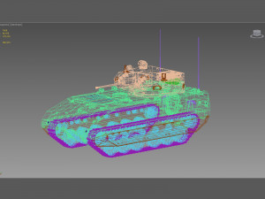 hunter afv 3Dモデル