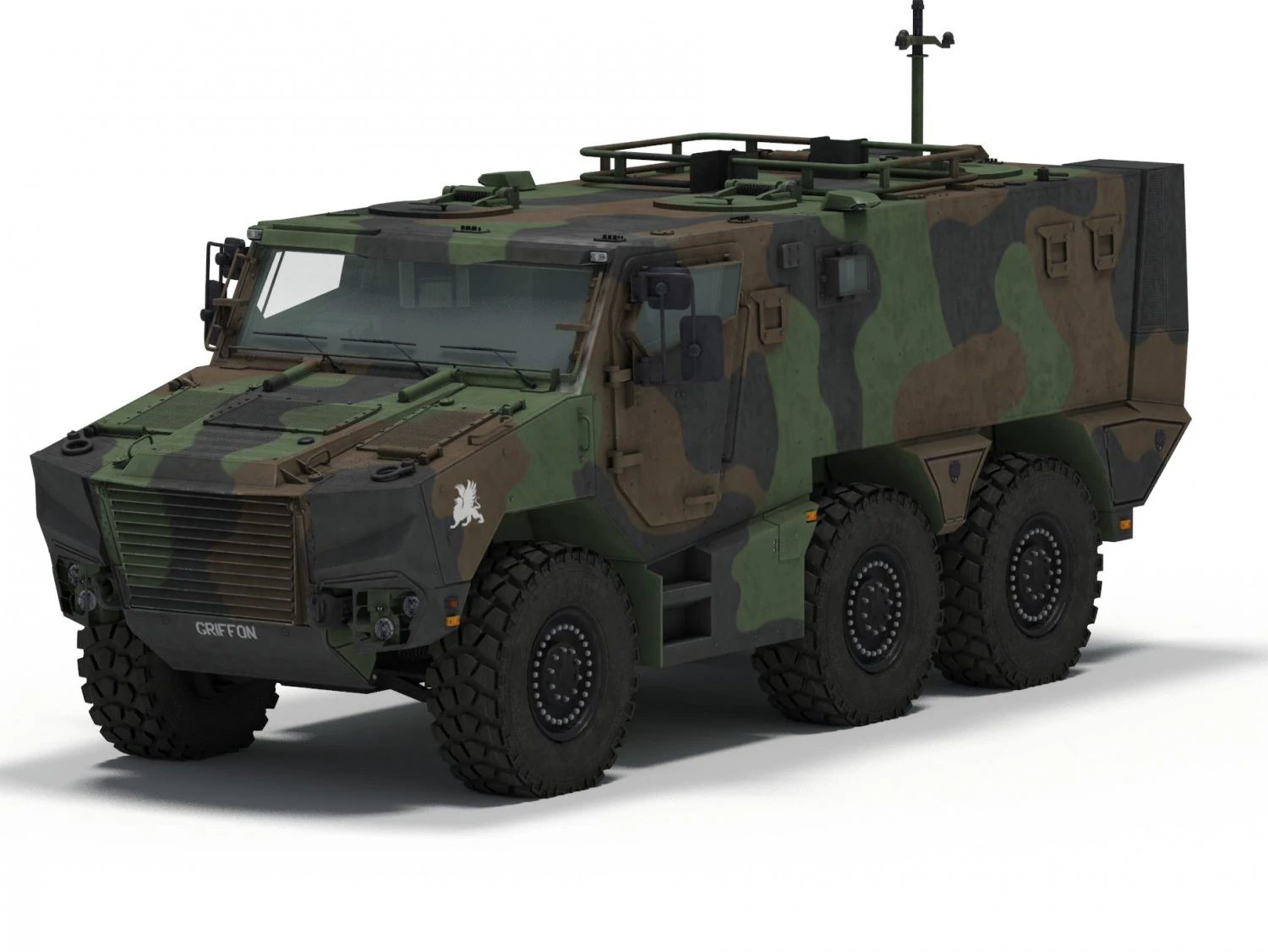 nexter griffon vbmr 3D Model .c4d .max .obj .3ds .fbx .stl .blend 