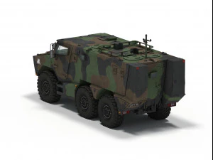 nexter griffon vbmr 3D Model