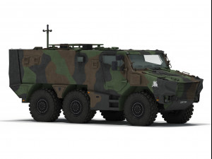 nexter griffon vbmr 3D Модель