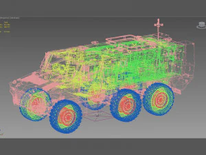 nexter griffon vbmr 3D Model