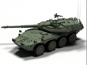 iveco centauro b1 Modello 3D