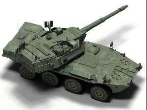 iveco centauro b1 Modello 3D