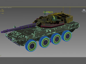 iveco centauro b1 Modello 3D
