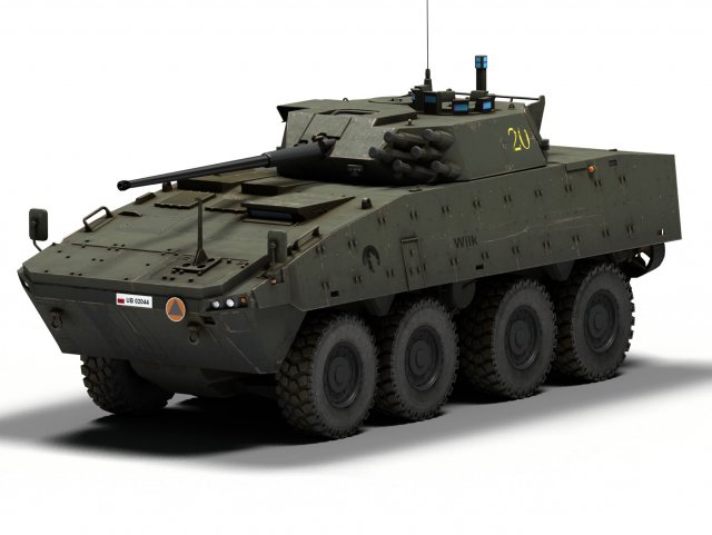 kto rosomak Modelo 3D .c4d .max .obj .3ds .fbx .stl .blend 
