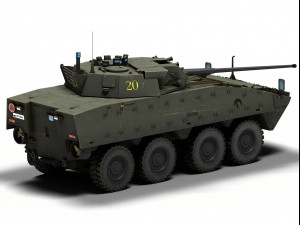 kto rosomak Modelo 3D