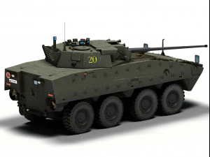 kto rosomak 3D Model