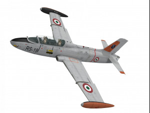 aermacchi mb-326 Model 3D
