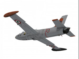 aermacchi mb-326 Model 3D