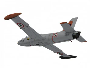 aermacchi mb-326 3D Model