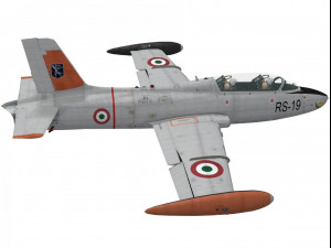 aermacchi mb-326 Model 3D