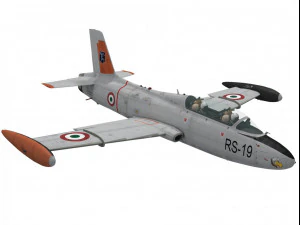 aermacchi mb-326 3D Model