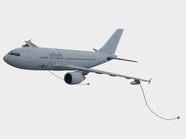 airbus a-310 mrtt 3D Model .c4d .max .obj .3ds .fbx .stl .blend 