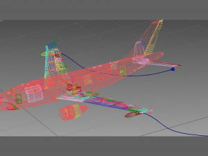 Airbus A-310 MRT Modelo 3D
