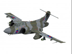 blackburn buccaneer 3D मॉडल