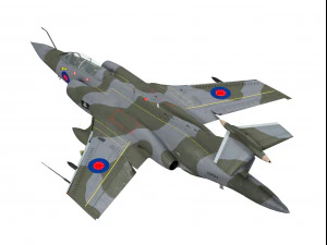 blackburn buccaneer 3D Model