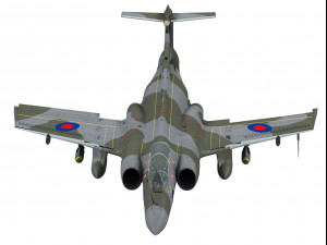 blackburn buccaneer 3D-Modell