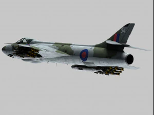 hawker hunter 3D Model