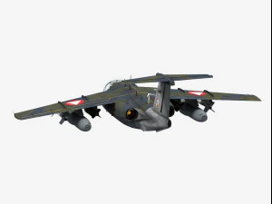 Saab105 Modello 3D