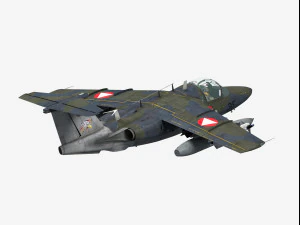 Saab105 Modello 3D