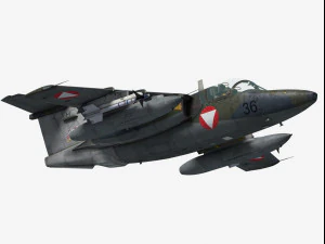 Saab105 Modello 3D