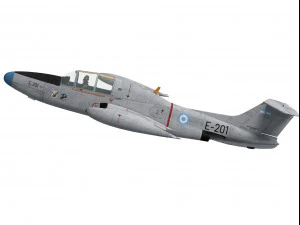 morane saulnier ms-760 paris 3D Model
