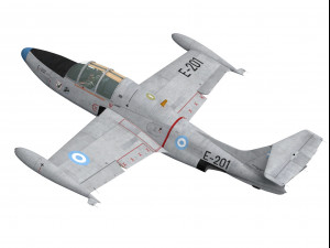 morane saulnier ms-760 paris 3D-Modell