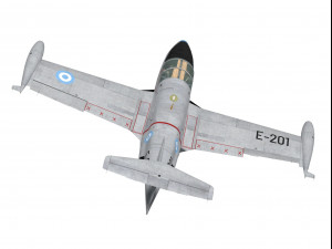 morane saulnier ms-760 paris 3D-Modell