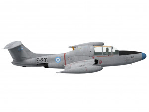 morane saulnier ms-760 paris 3D-Modell