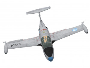 morane saulnier ms-760 paris 3D-Modell
