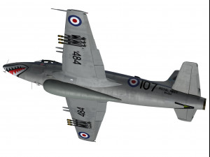 supermarine attacker 3D Model