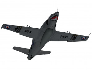 supermarine attacker 3D Model